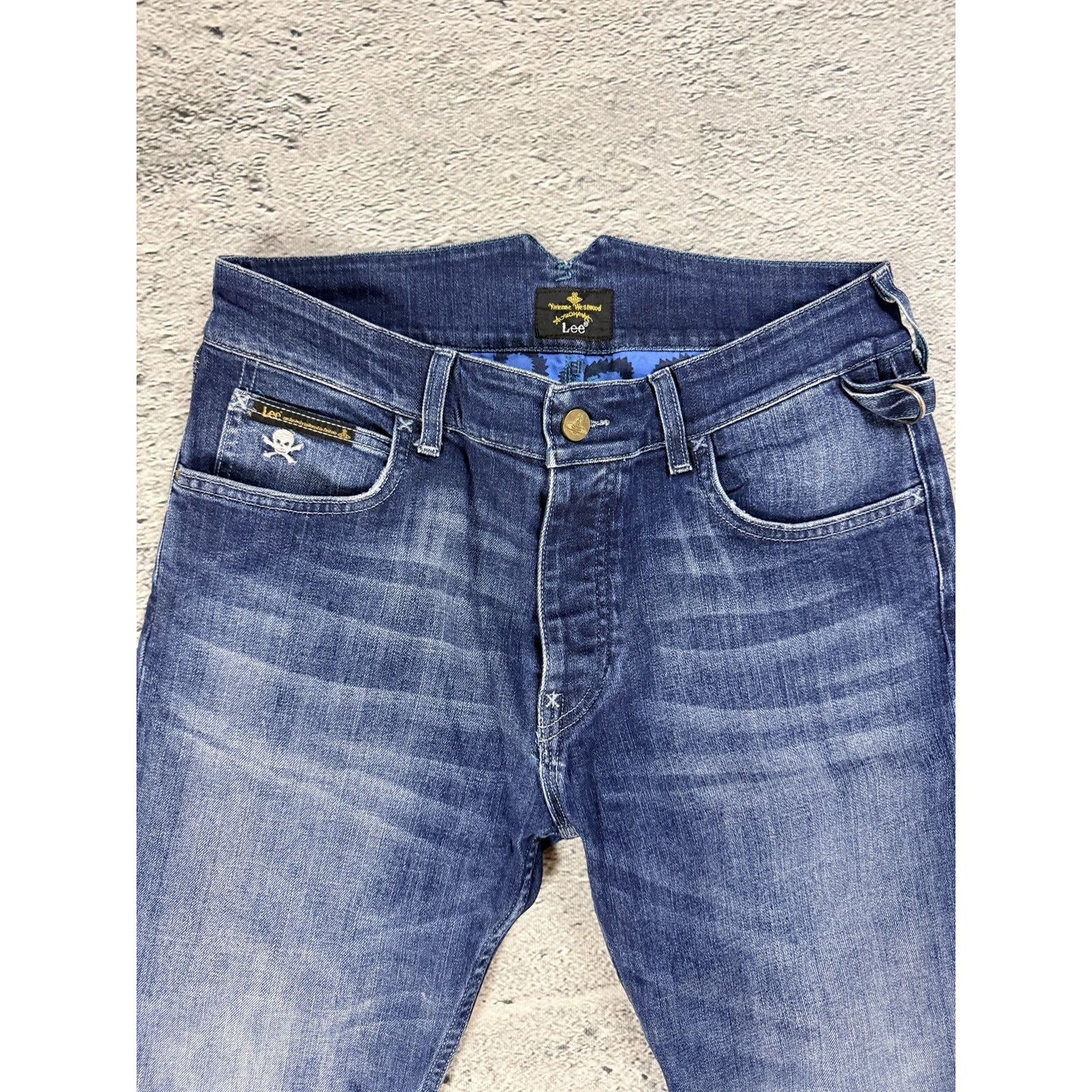 Vivienne Westwood x Lee jorts Denim Rock n' Roll Shorts
