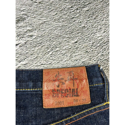 Evisu Playboy jeans vintage selvedge denim Japan RARE