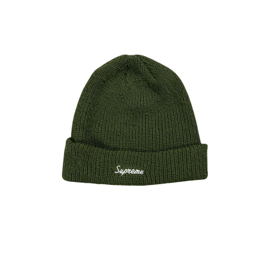 Supreme beanie khaki green