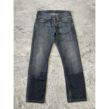 Evisu x Puma vintage navy jeans mint seagulls