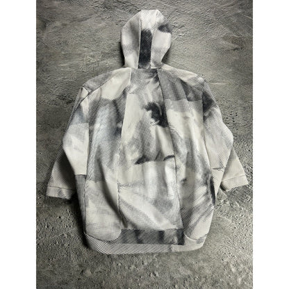 Rundholz Dip jacket hooded oversized black and white