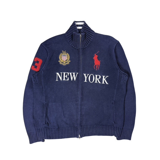 Chief Keef Polo Ralph Lauren zip sweater New York big pony