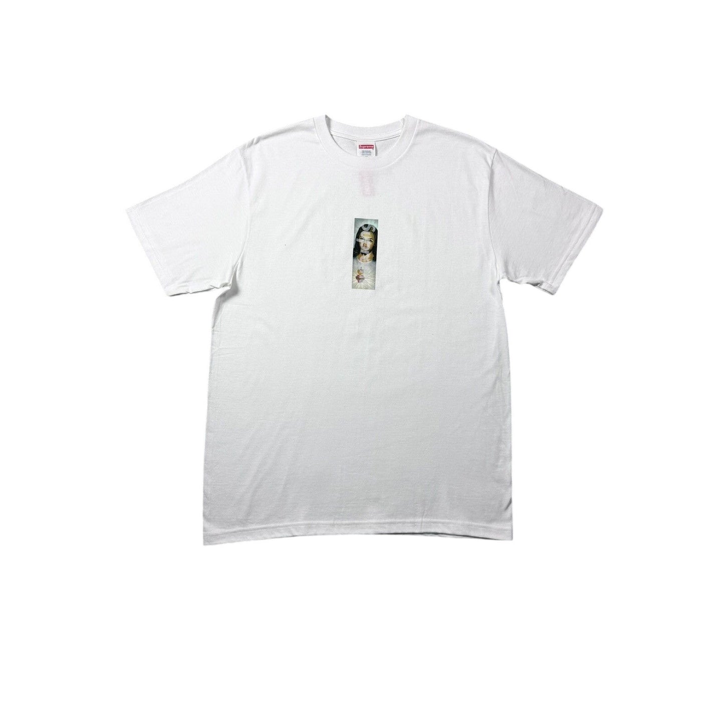 Supreme Bogo Prayer Tee white FW26 Jesus box logo