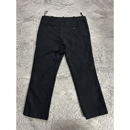 Zadig & Voltaire wool pants black gold