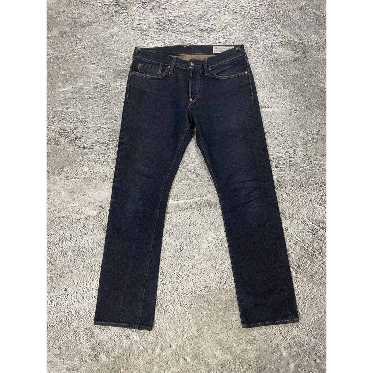 Evisu skull seagulls vintage navy jeans