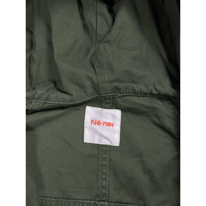 Ne-Net Issey Miyake Coat vintage khaki Japanese military