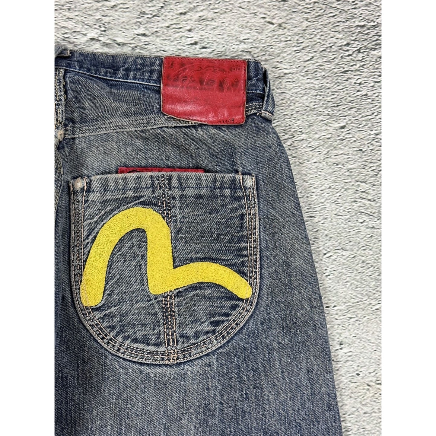 Evisu Yamane jeans vintage Japanese selvedge denim pants