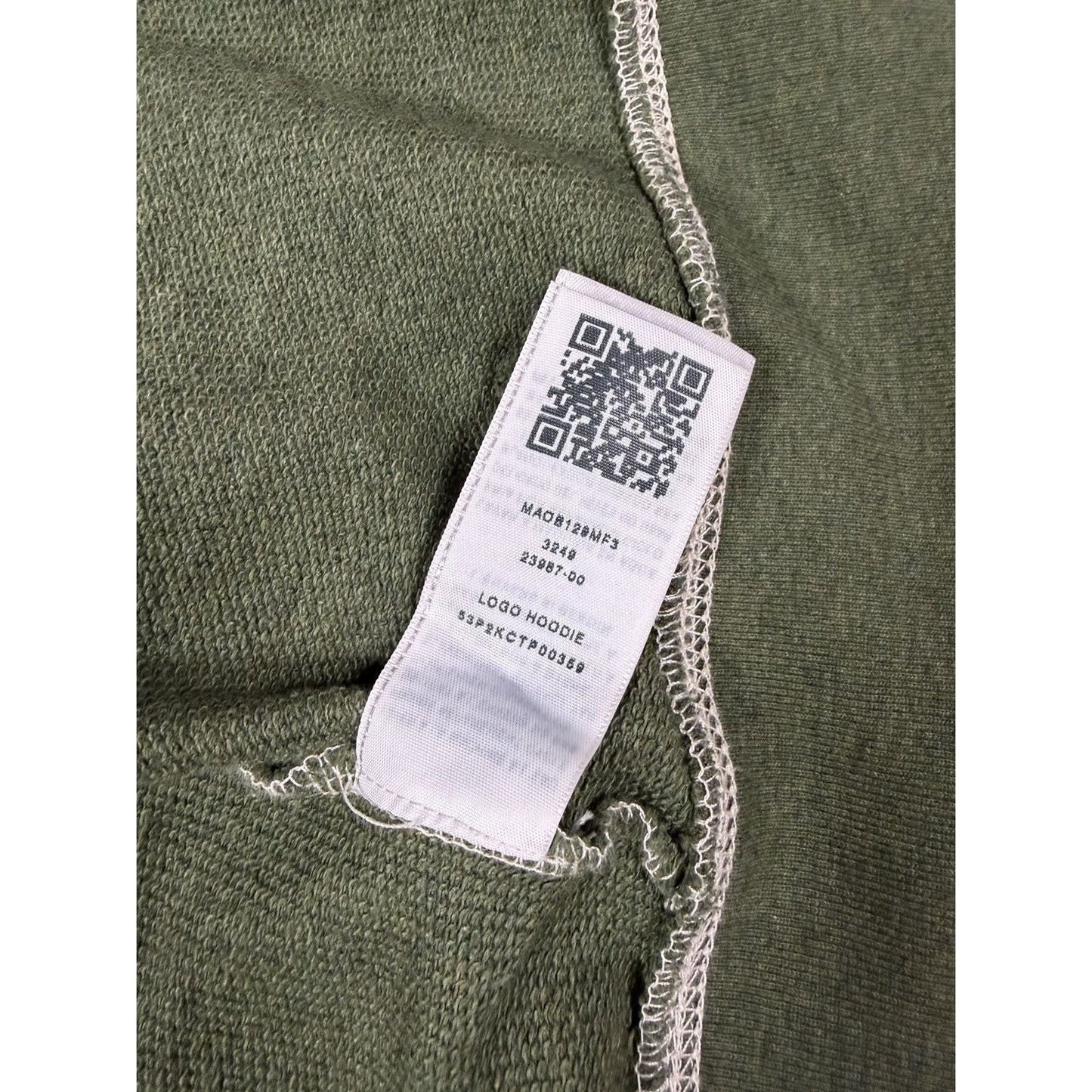 True Religion zip hoodie big logo vintage green Y2K