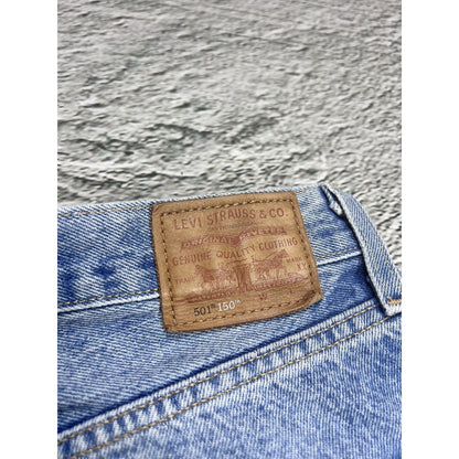 Levi’s 501 jeans 150 special edition 90s patchowork blue
