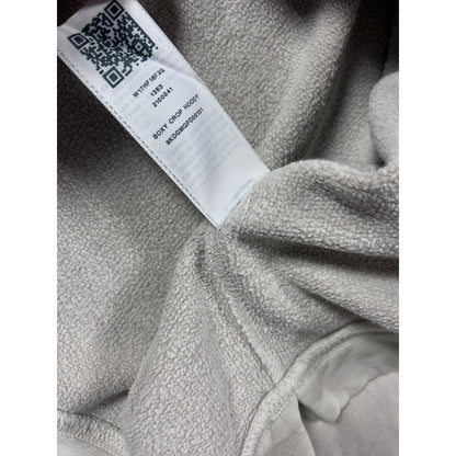 True Religion hoodie grey skull boxy crop hoody big logo Y2K