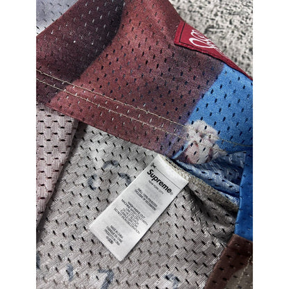 Supreme Aphex Twin Football Jersey chip camo SS25