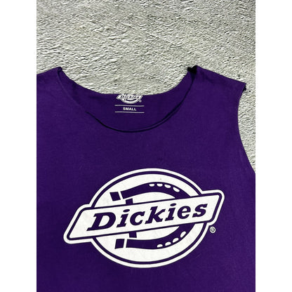 Dickies tank top vintage purple big logo Y2K