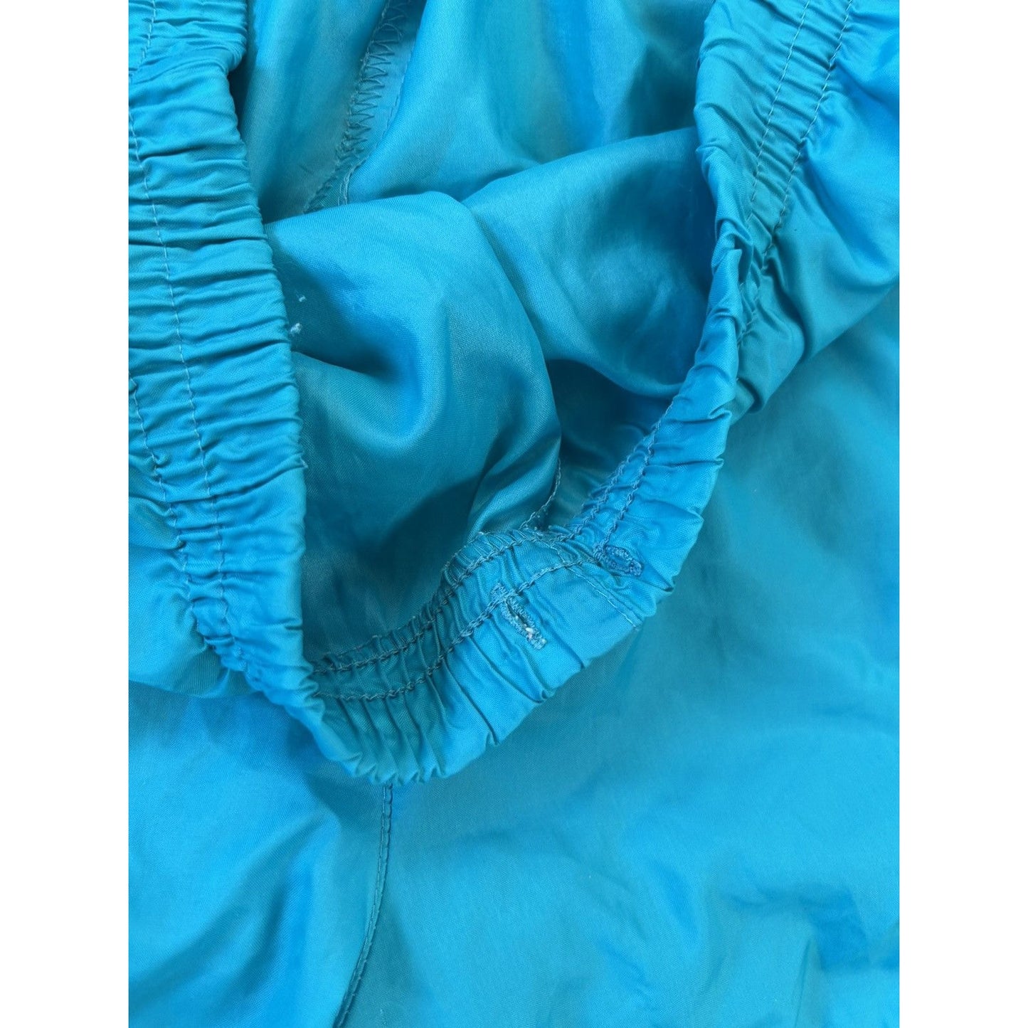 80s Nike vintage blue track pants small logo turquoise