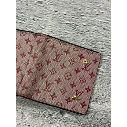 Louis Vuitton Pink Monogram Wallet Canvas