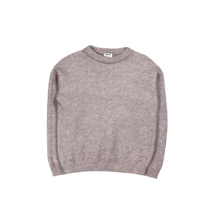 Acne Studios mohair sweater dramatic moh pink