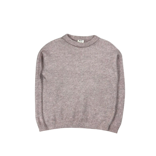 Acne Studios mohair sweater dramatic moh pink