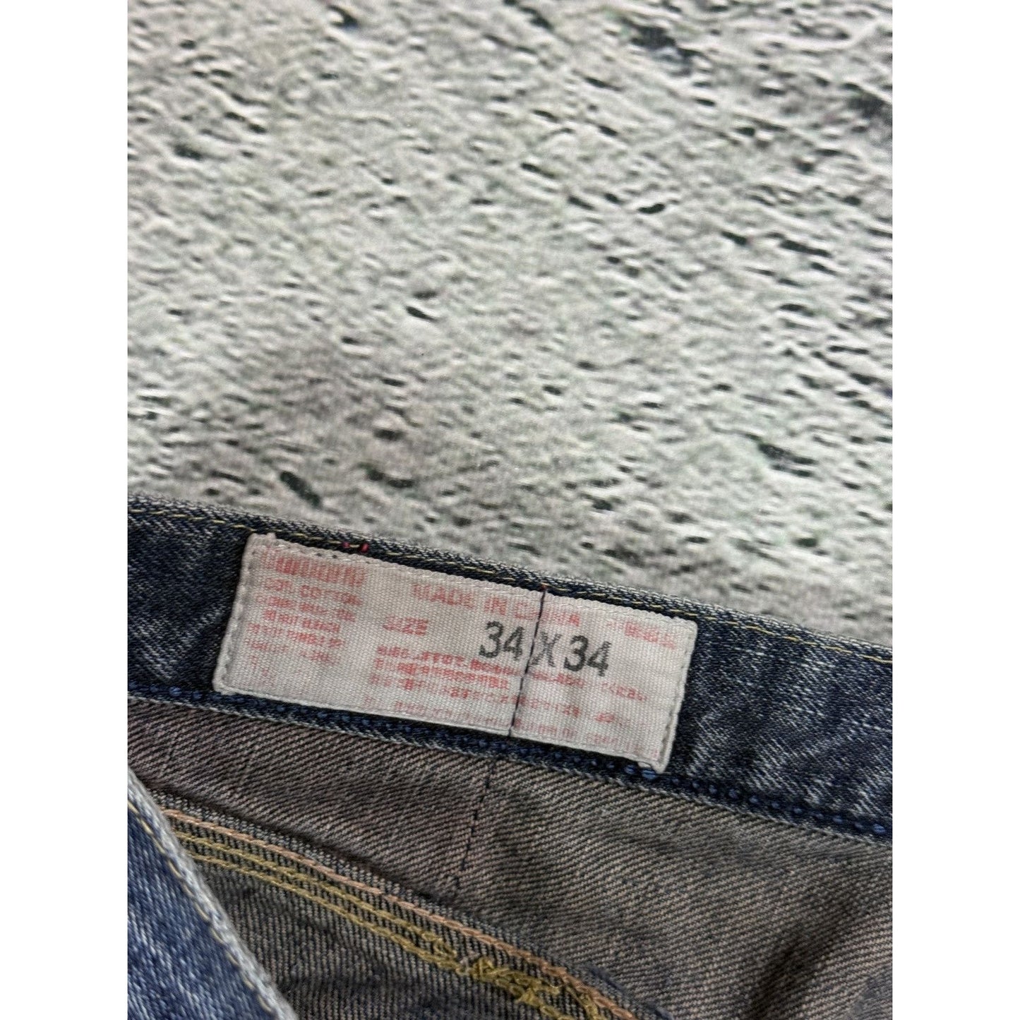 Evisu Yamane jeans vintage Japanese selvedge denim pants