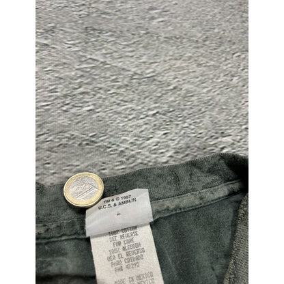 1997 Jurassic Park Movie T-shirt tie-dye Unkind to mankind