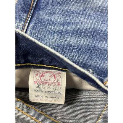 Evisu Donna jeans bootcut gray seagull embroidery