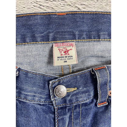 True Religion jeans vintage straight denim pants straight