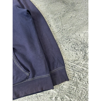 True Religion vintage Navy blue zip hoodie big logo