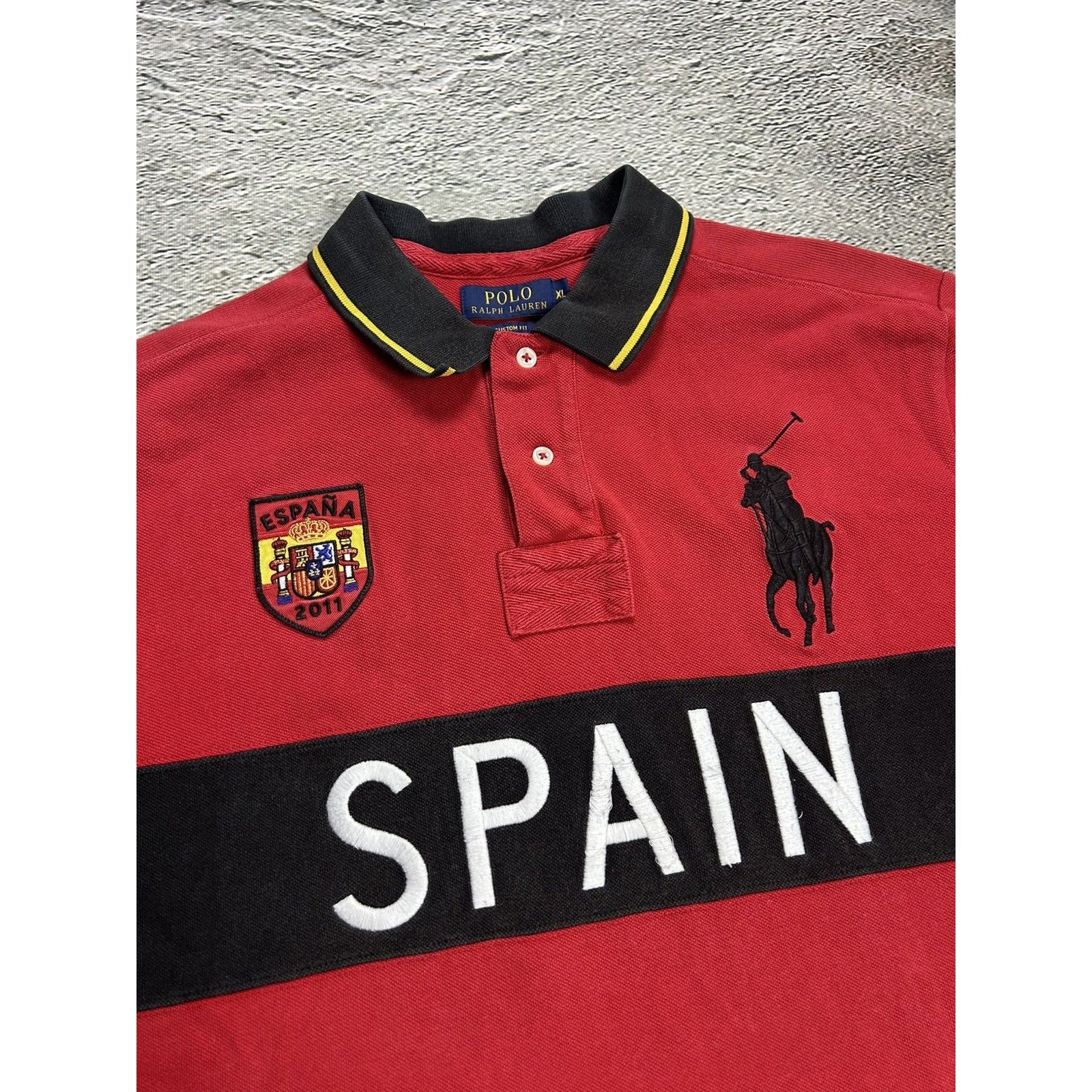 Chief Keef Polo Ralph Lauren Spain vintage red big pony