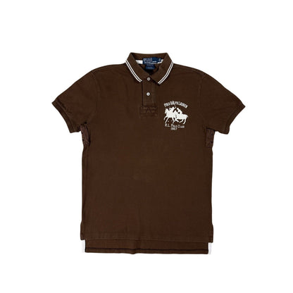 Chief Keef Polo Ralph Lauren vintage Brown T-shirt big pony