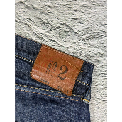 Evisu jeans daicock red letters mighty raw denim Selvedge