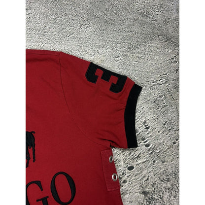 Chief Keef Polo Ralph Lauren Chicago vintage red black