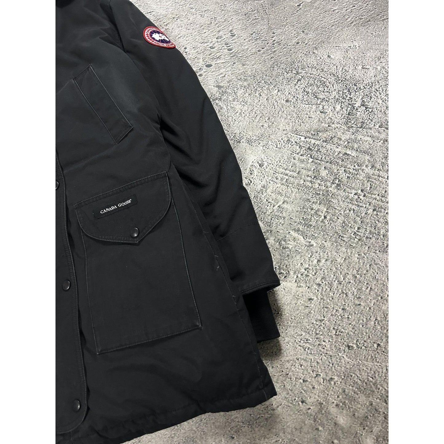 Canada Goose trillium parka jacket black puffer