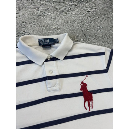 Chief Keef Polo Ralph Lauren vintage big pony white navy