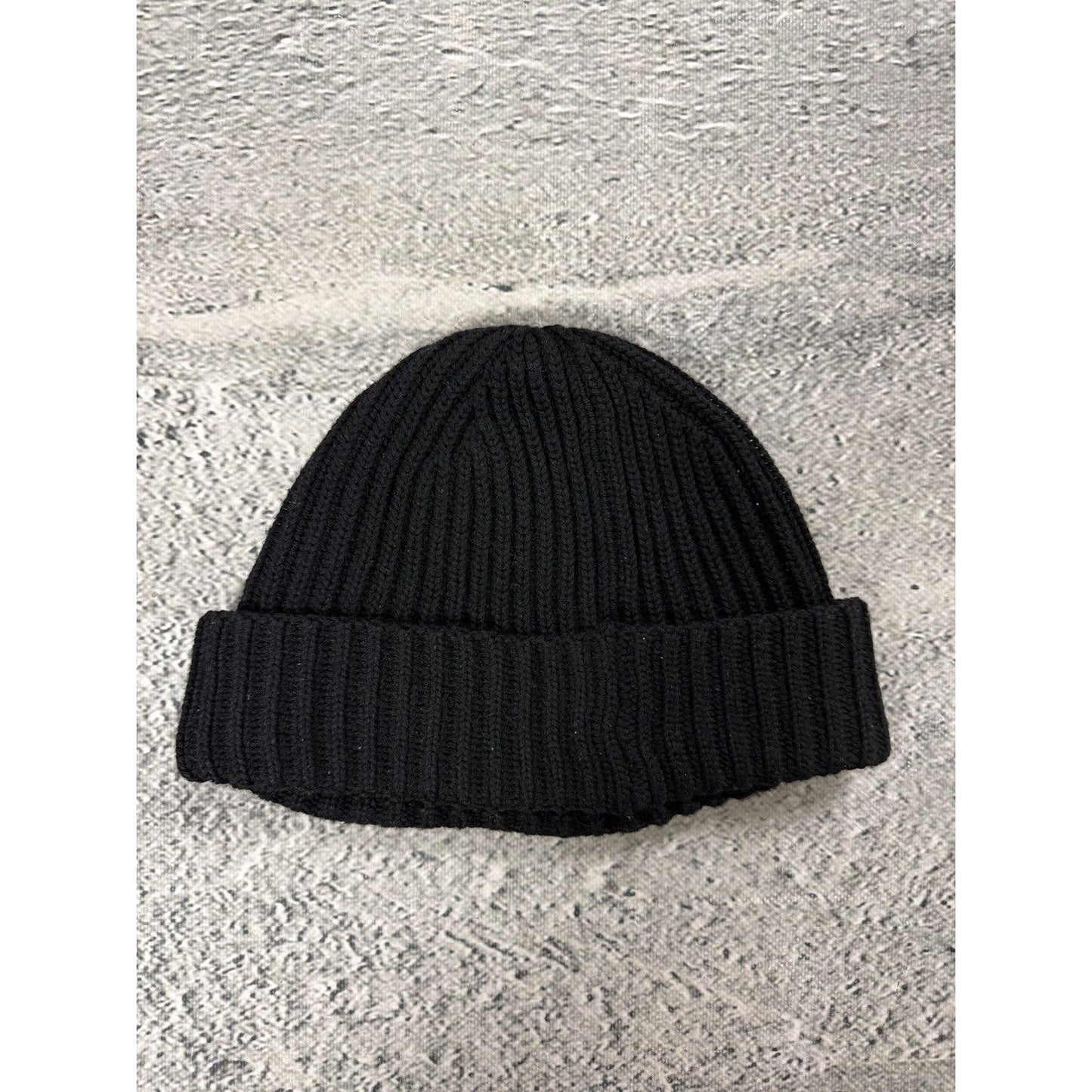 C.P. Company beanie google black wool