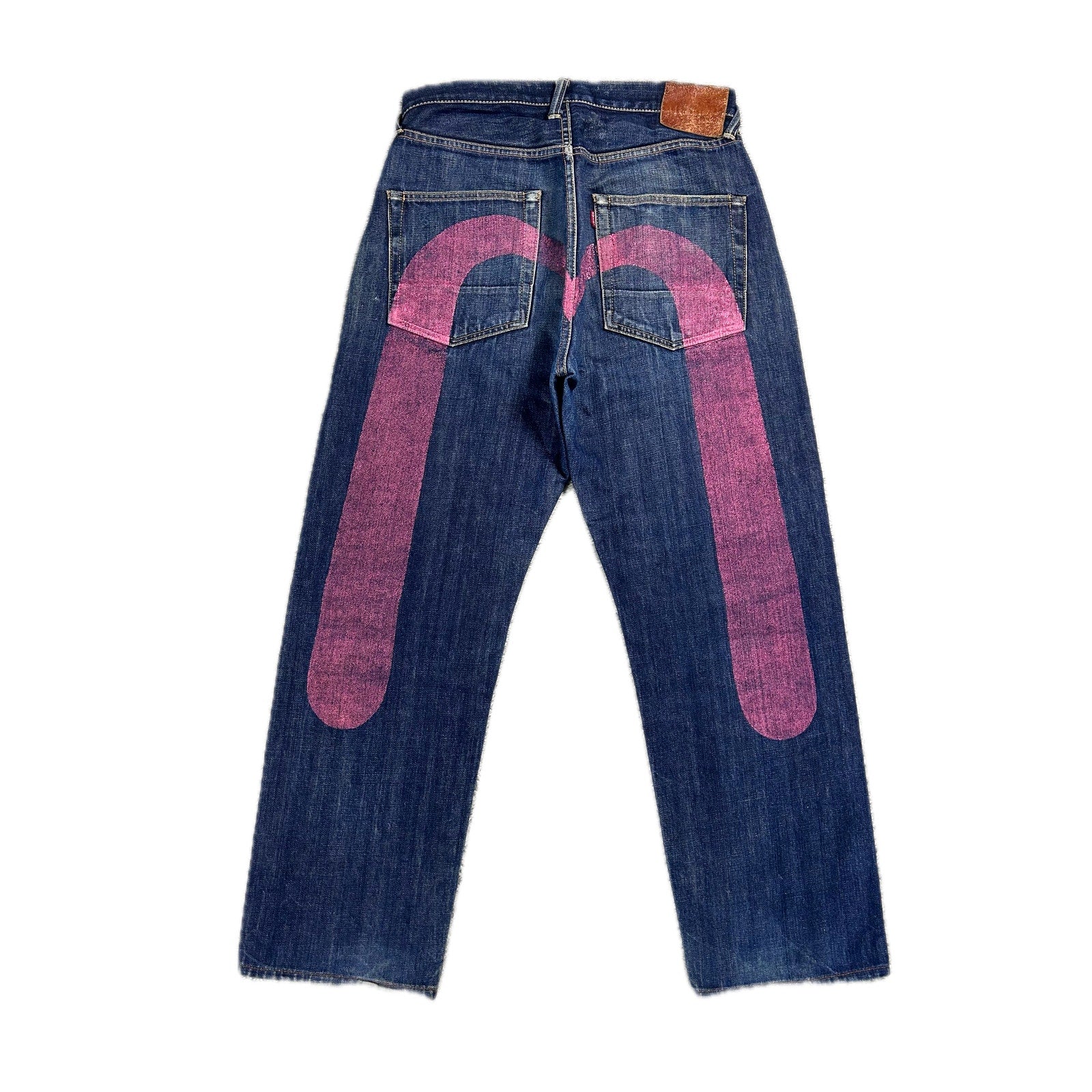 2000's Archive EVISU Pink大黒Denim Pants EVISU JEANS – Refitted