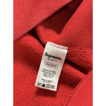 Supreme Mogo Motion Logo Red hoodie