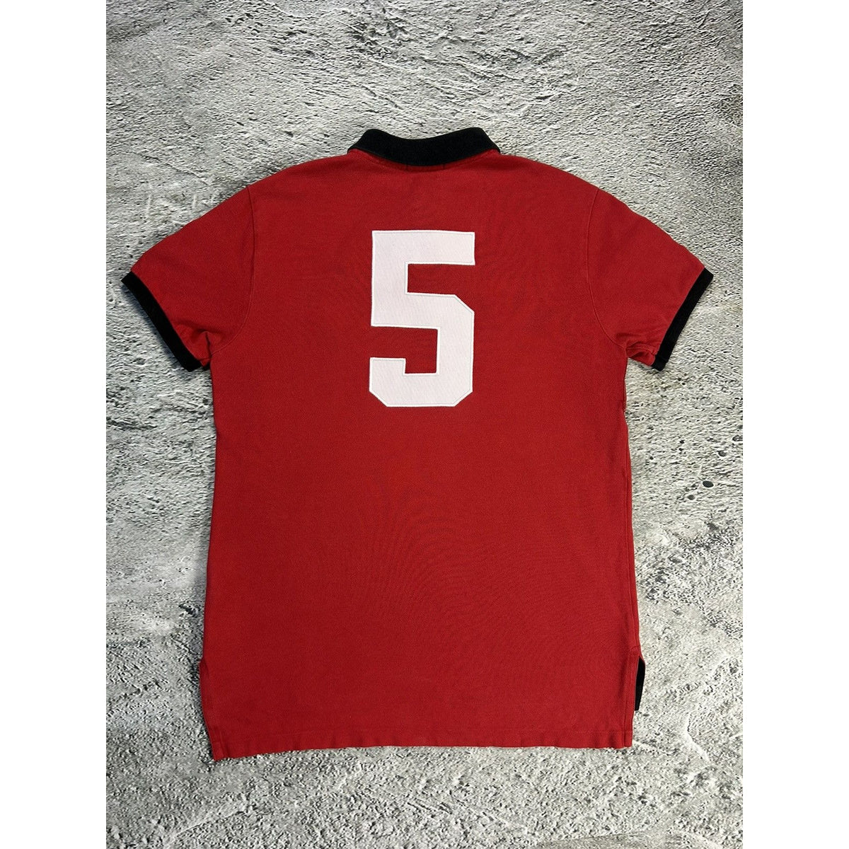 Chief Keef Polo Ralph Lauren Milan Red polo T-shirt