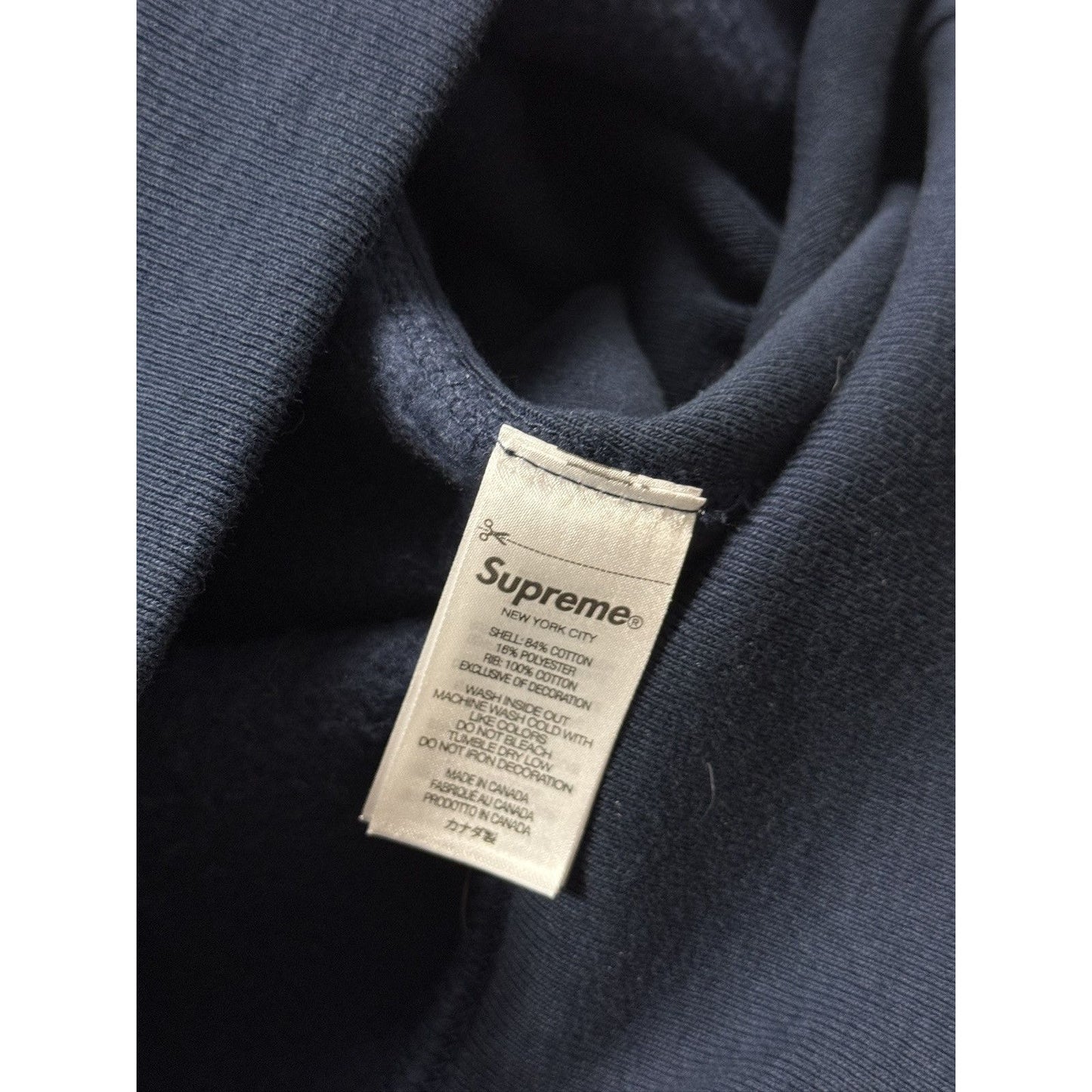 Supreme box logo hoodie blue navy red bogo FW 2024