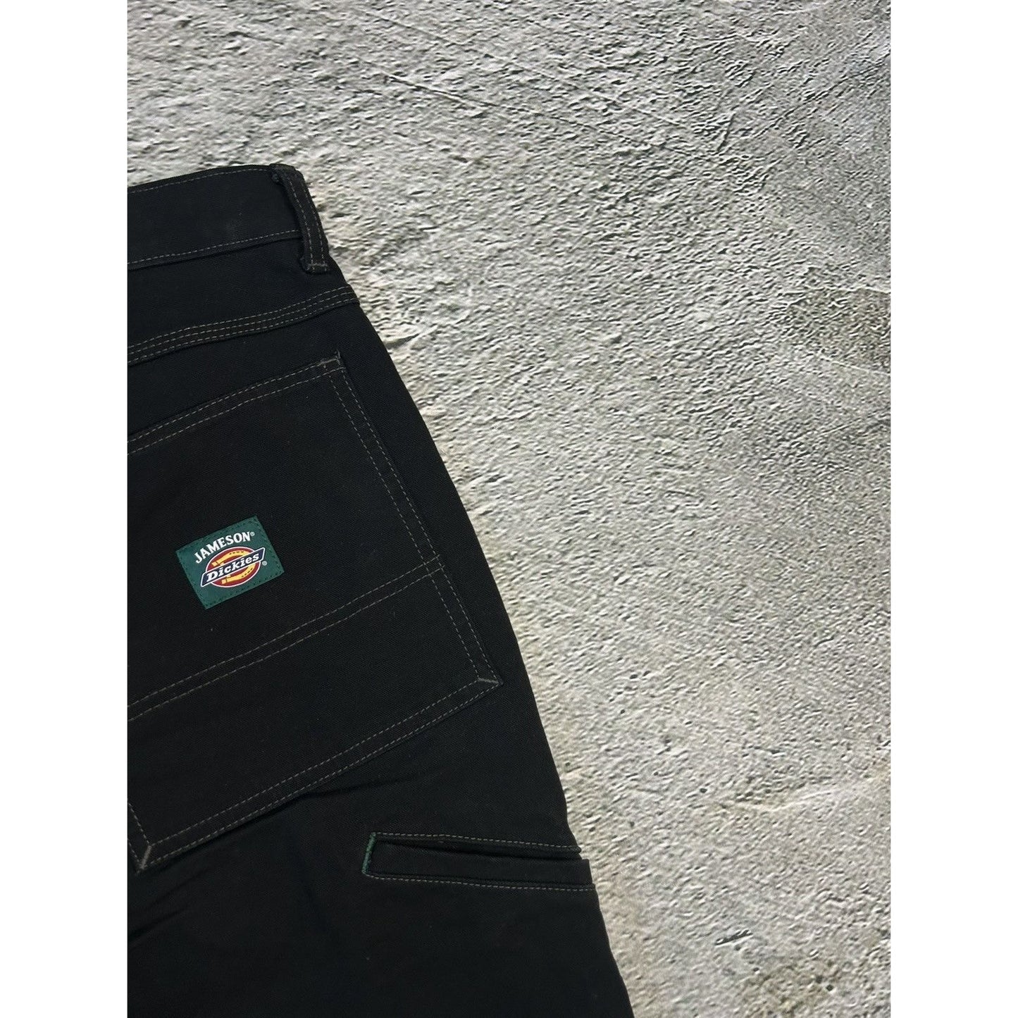 Dickies Jameson pants workwear black doubleknee whiskey