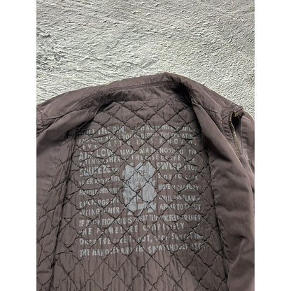 Dolce & Gabbana coat vintage utility miltary brown Y2K