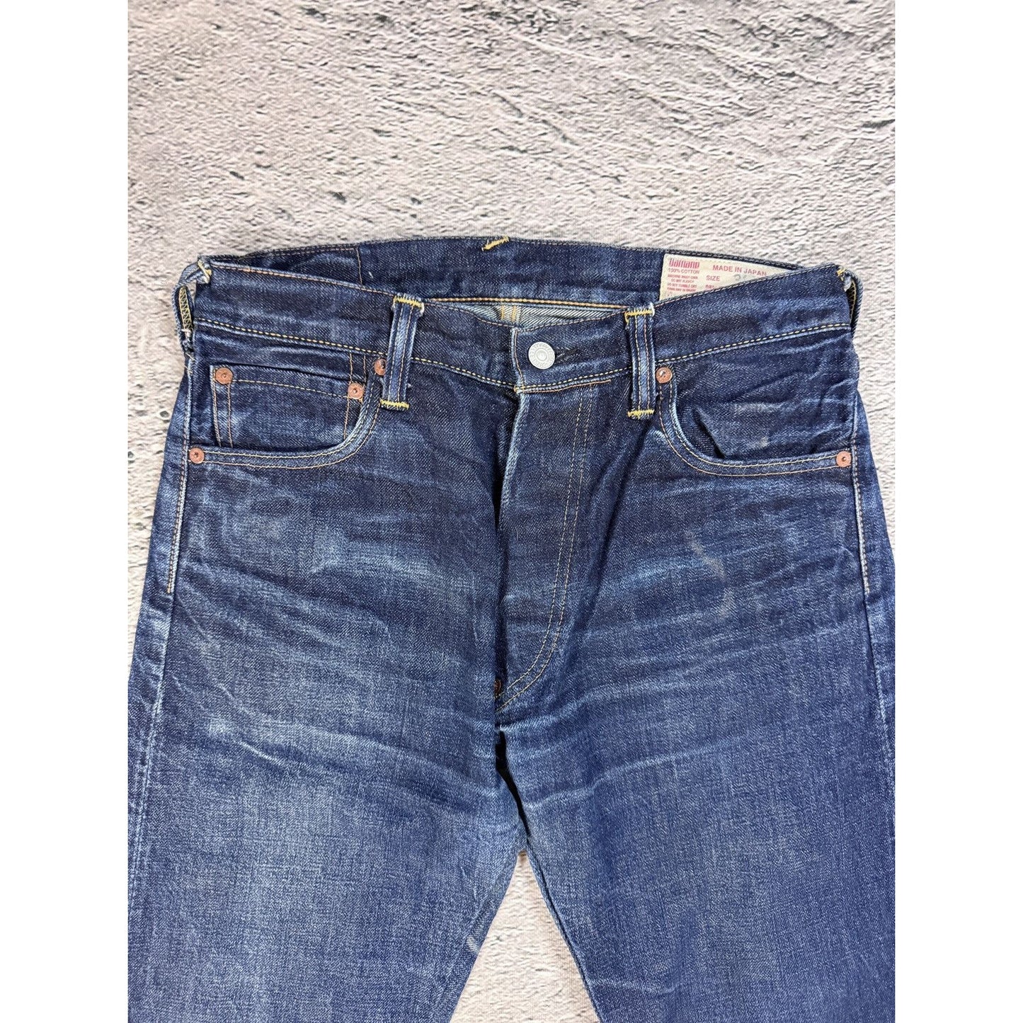 Evisu jeans daicock big logo vintage pink Yamane Japanese