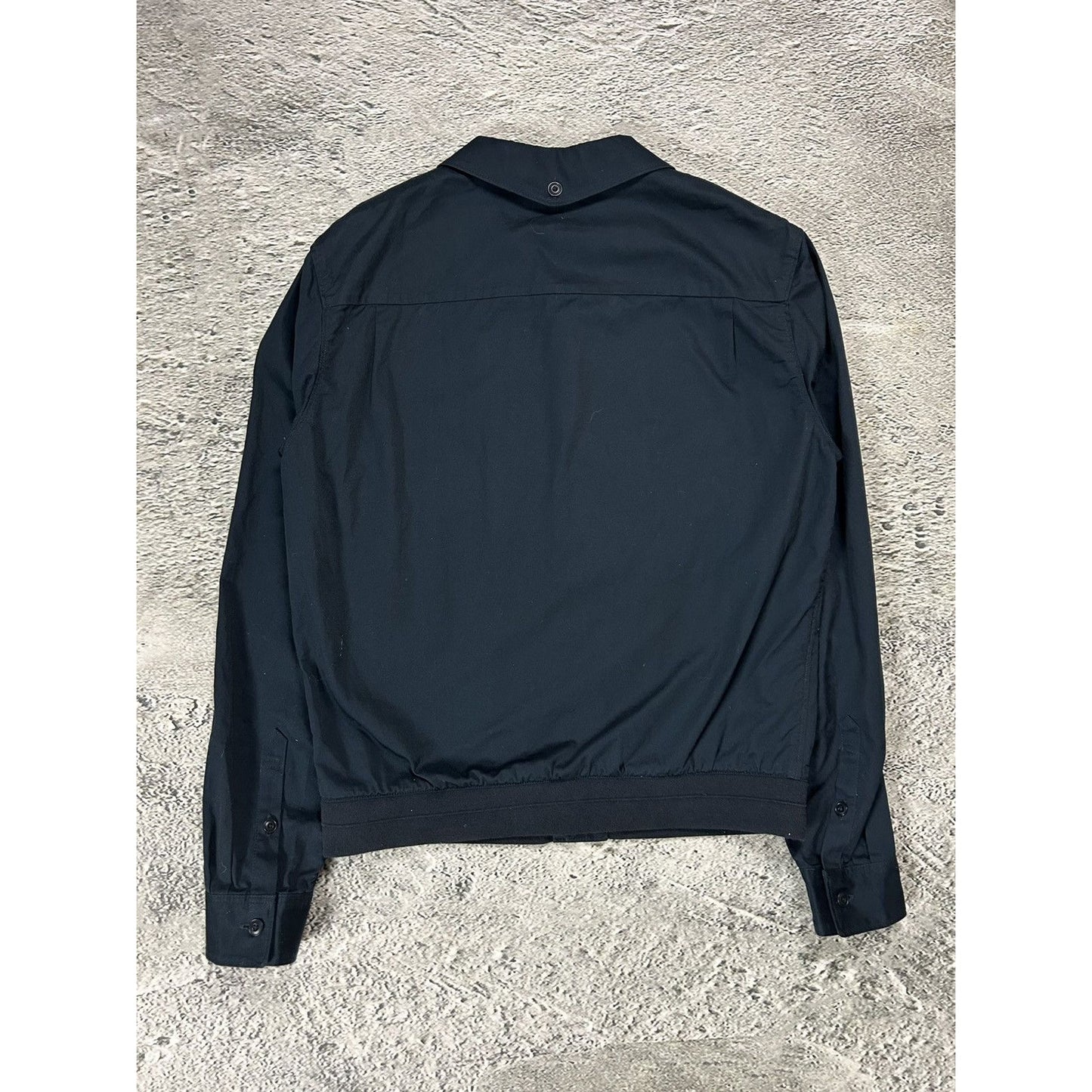 Uniqlo Lemaire Cotton Jacket navy button-up