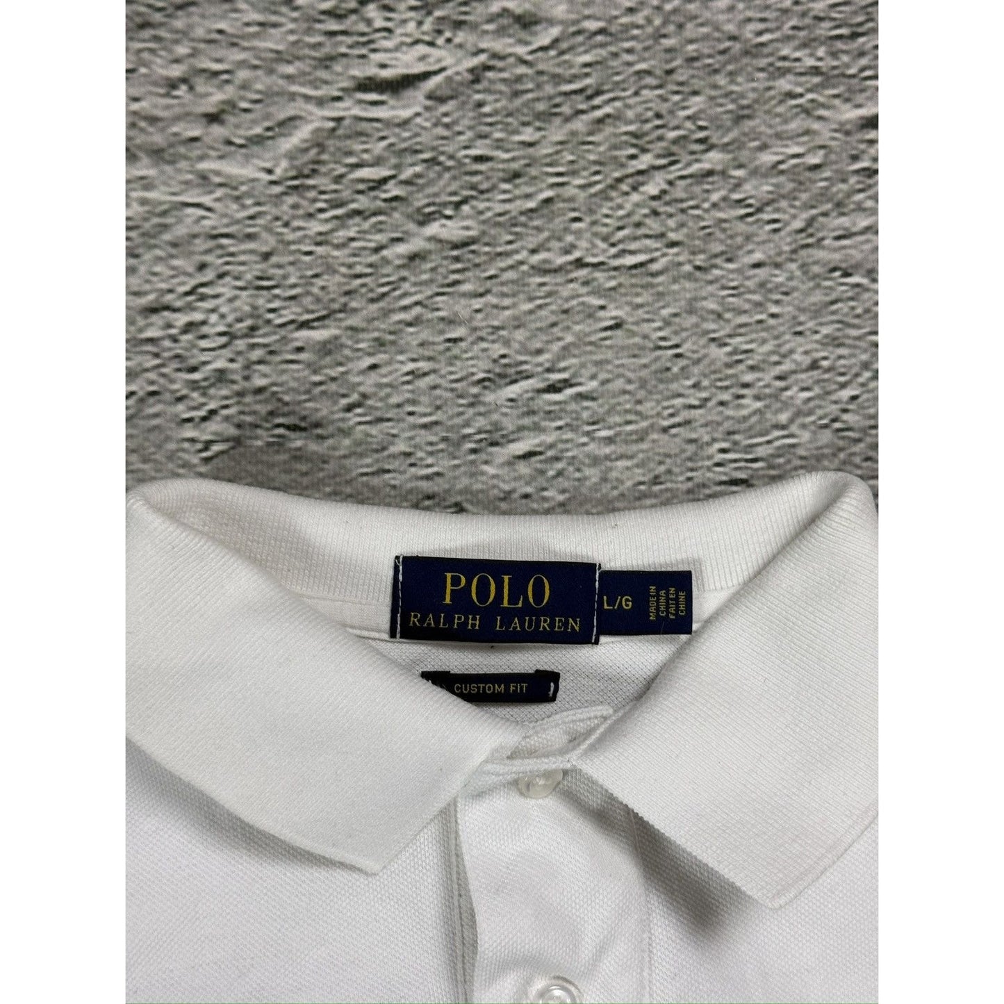 Chief Keef Polo Ralph Lauren white USA polo T-shirt