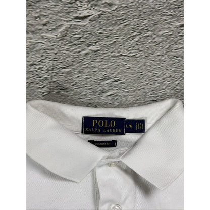 Chief Keef Polo Ralph Lauren white USA polo T-shirt