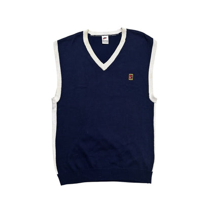 Nike Court vintage navy sweater vest tennis 90s