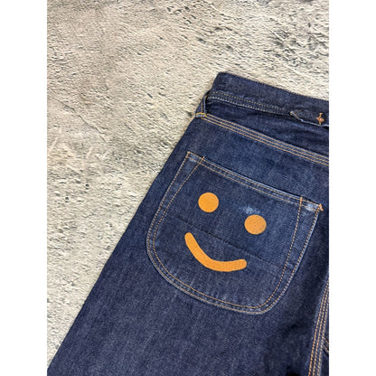 Evisu Yamane jeans smiley face Japanese vintage raw denim