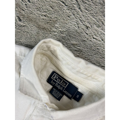 Chief Keef Polo Ralph Laurent Longsleeve white