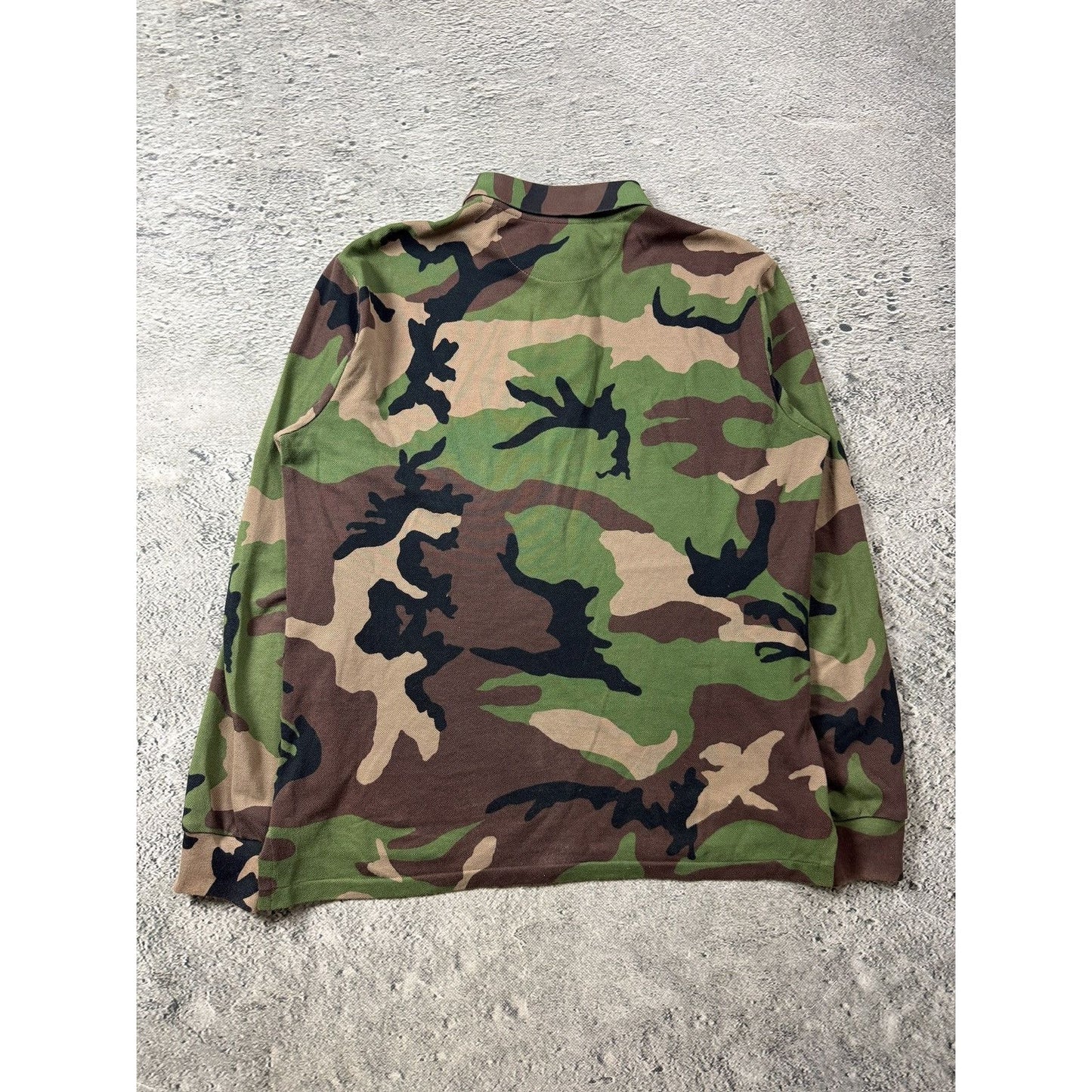 Chief Keef Polo Ralph Lauren vintage Camo T-shirt military