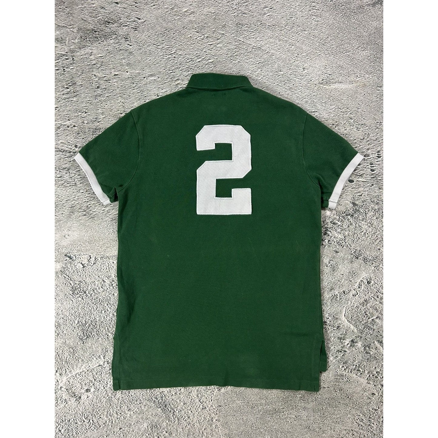 Chief Keef Polo Ralph Lauren Polo green white big pony Y2K