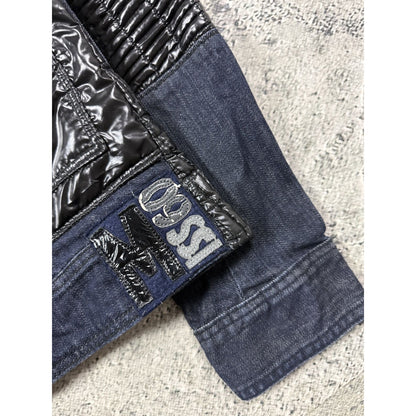 Miss Sixty denim puffer jacket y2k vintage