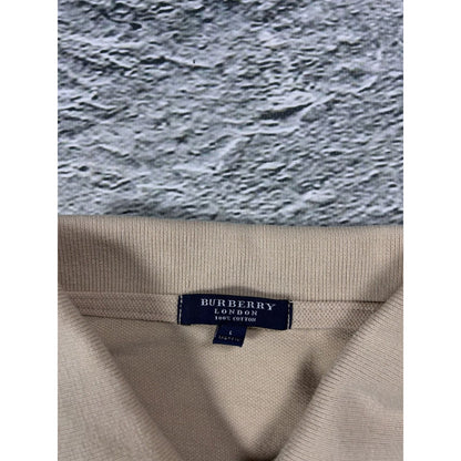 Burberry polo beige nova check vintage