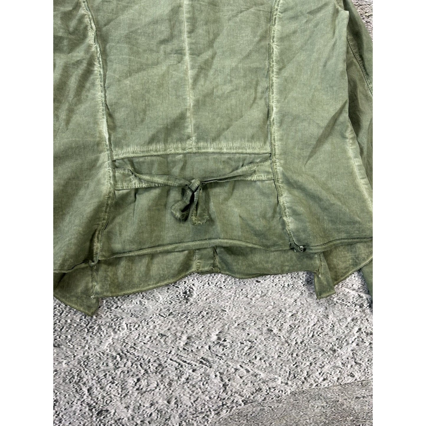 Elisa Cavaletti vintage Blouse shirt avant garde green